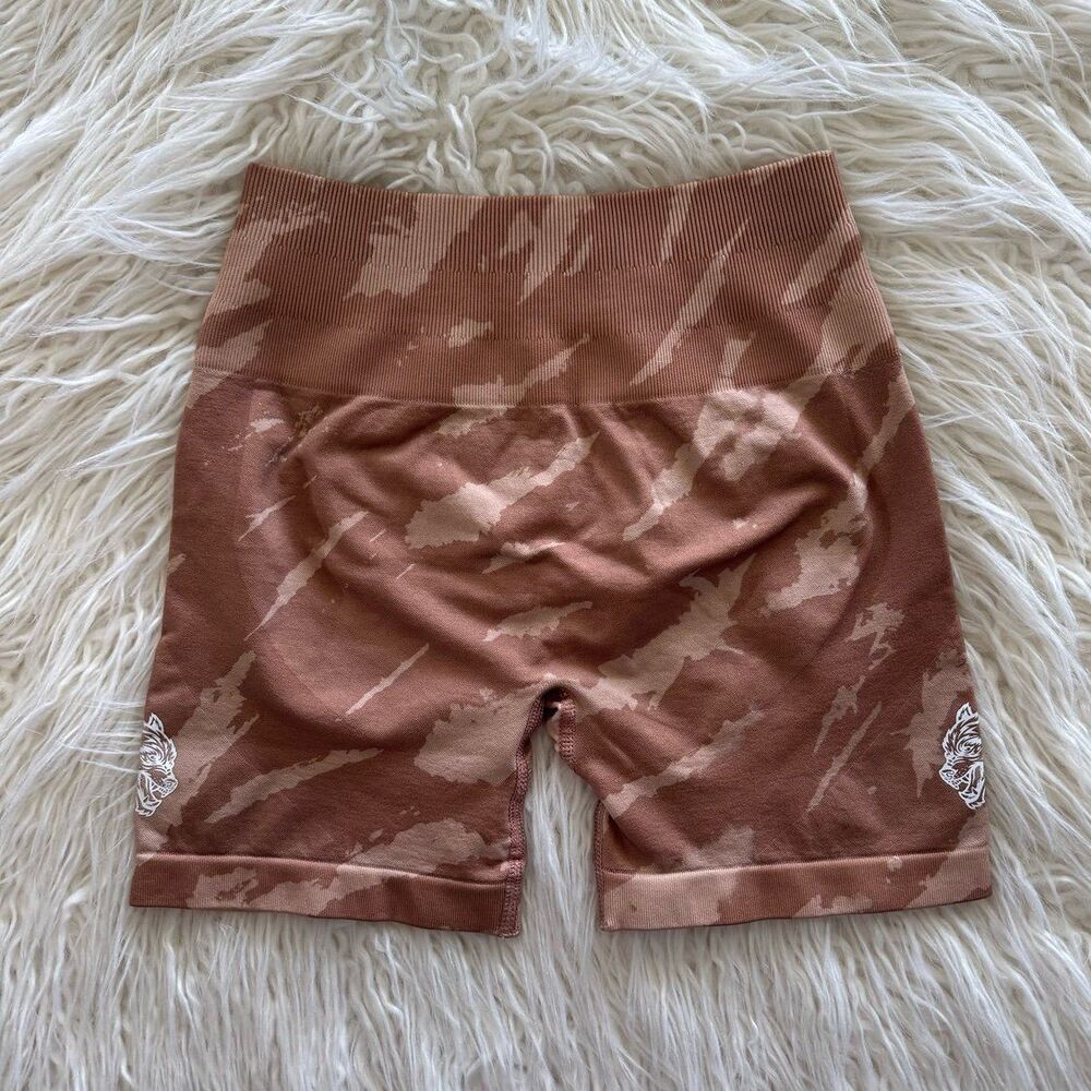 Darc Sport Wolves Forever Seamless Everson Shorts Desert Rose Native Camo Small
